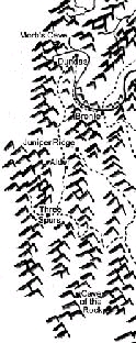 Map of Children of the Rock